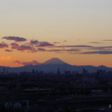 Mt.Fuji in the evening time