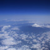 羽田ー伊丹で富士山