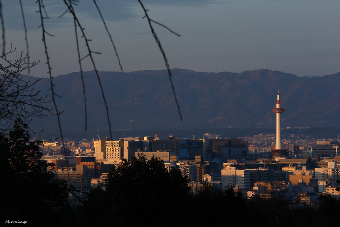 夜明けの京都（’１６年１月１０日）