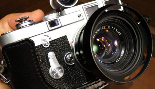 遂に手にした Leica Summilux 35mm f1.4 (球面)