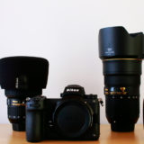 Nikon Z7II and F mount zoom lenses