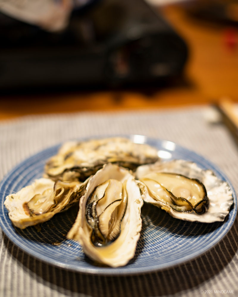 Fresh oyster from Hinase
