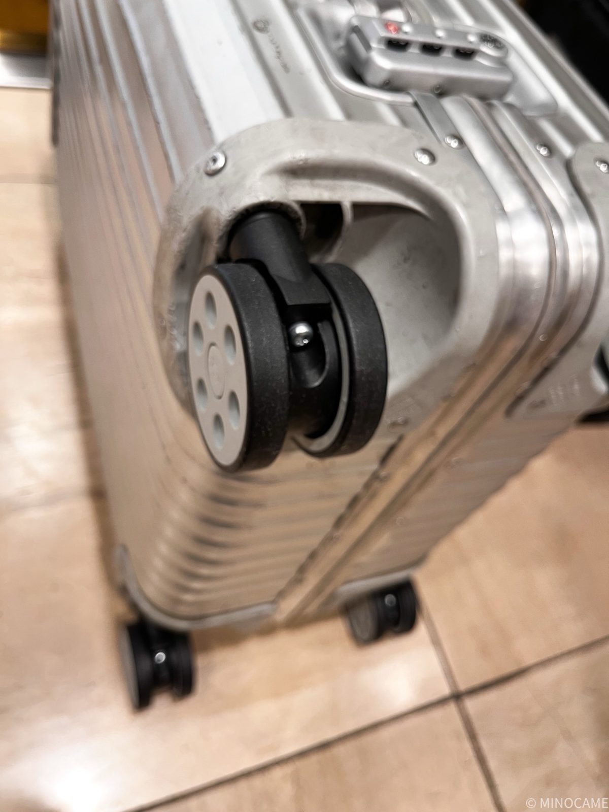 新品のホイールに付け替えた後