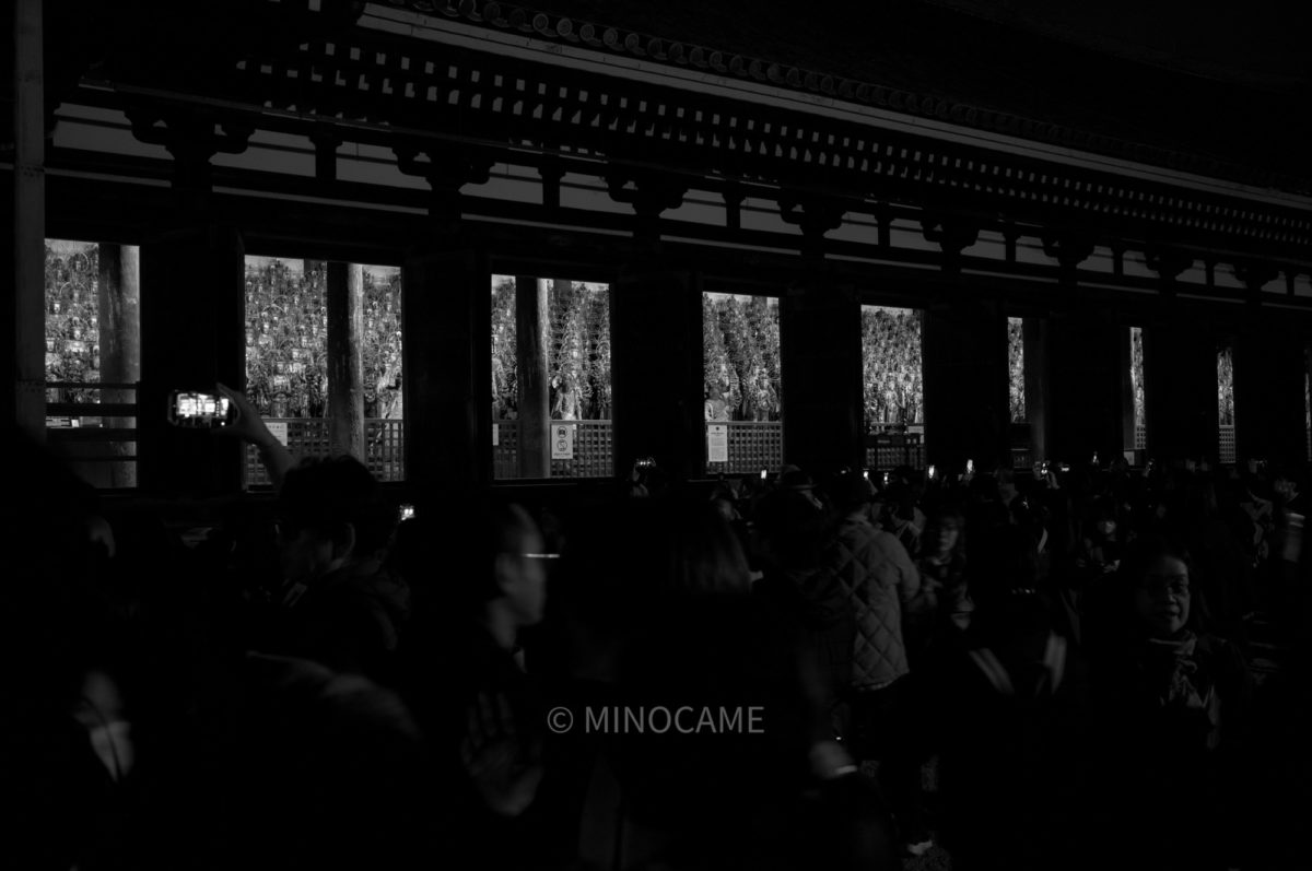 三十三間堂　夜間拝観　（２）