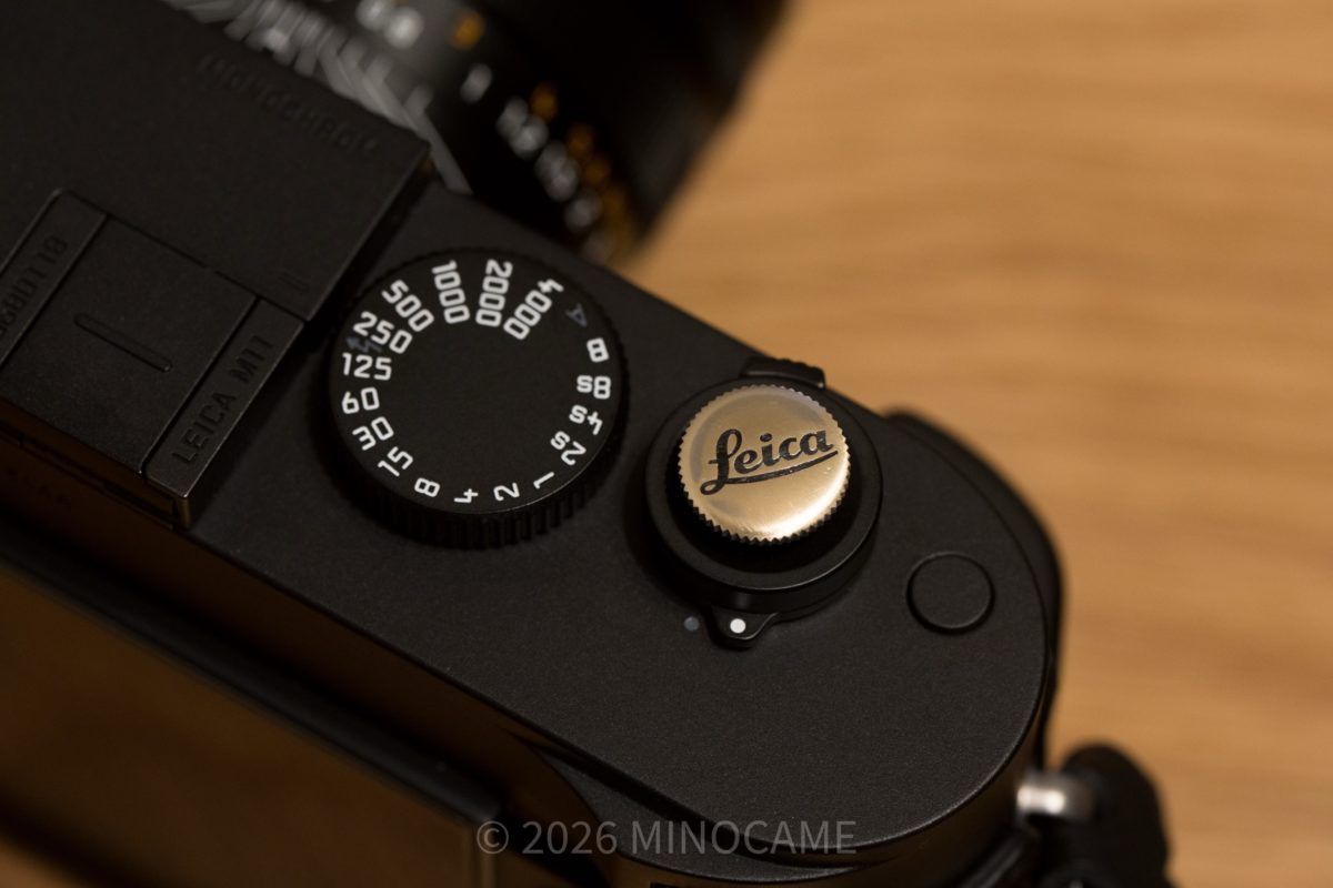 傷ついたLeica純正レリーズボタンの修復 | MINOCAME